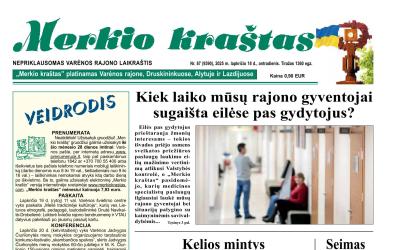 Kiek laiko mūsų rajono gyventojai sugaišta eilėse pas gydytojus?; Kelios mintys apie „M. K. Čiurlionio kelią“; Kas dėl neprižiūrimų kapų kaltas ir kas už tai gresia; Vaistai nuo temperatūros: ką būtina žinoti, kad nepakenktumėte sveikatai?; Seimas papildė atmintinų dienų sąrašą
